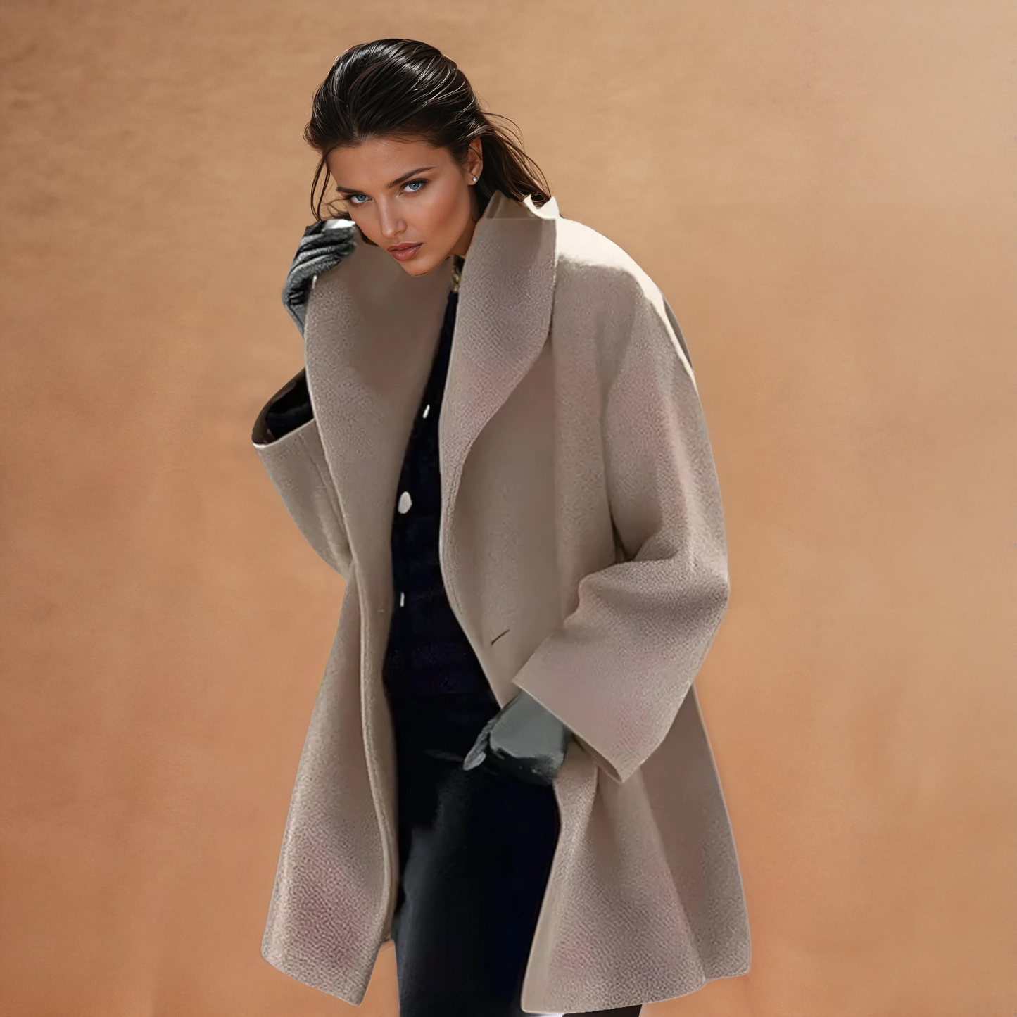 Missklara Winddichte Wolljacke
