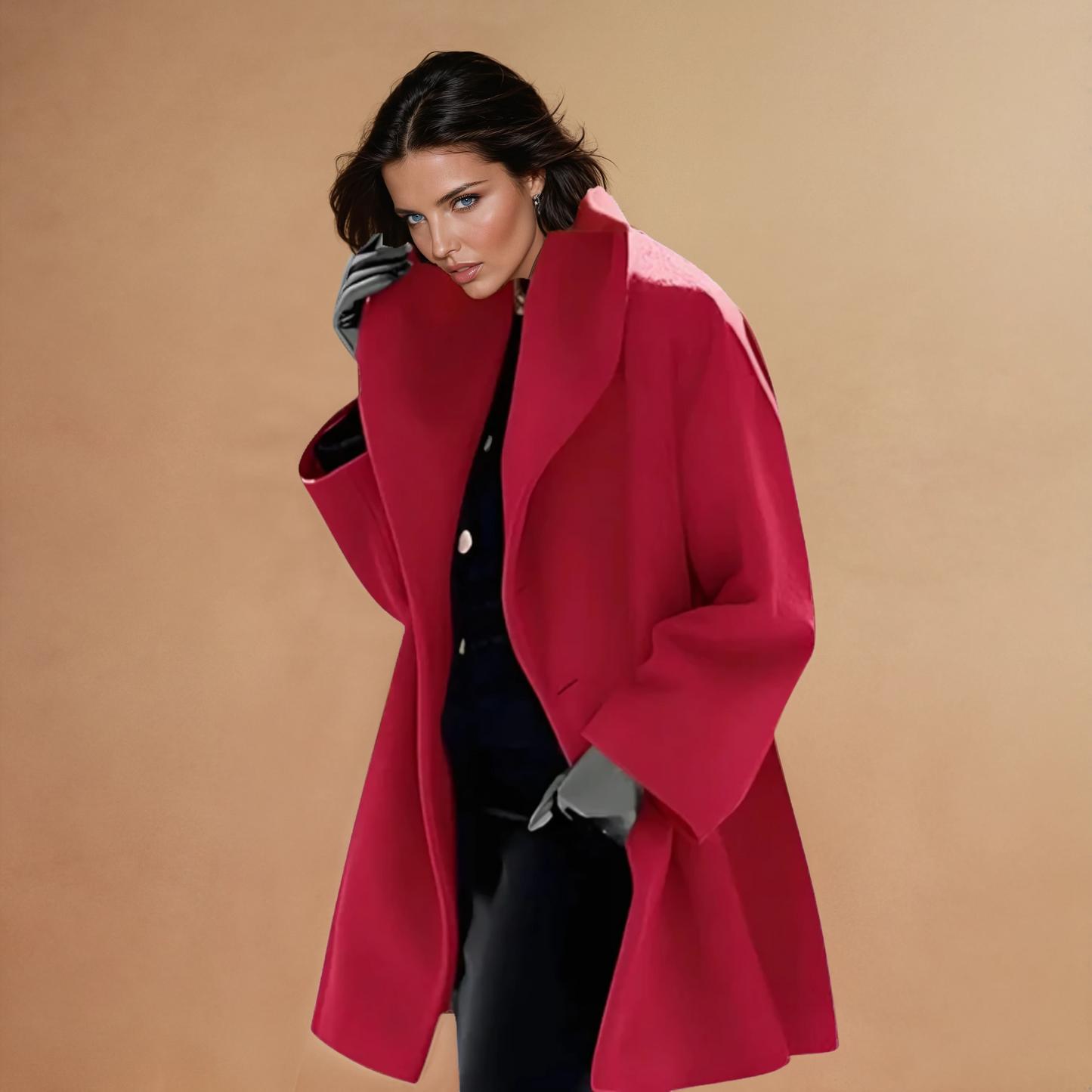 Missklara Winddichte Wolljacke