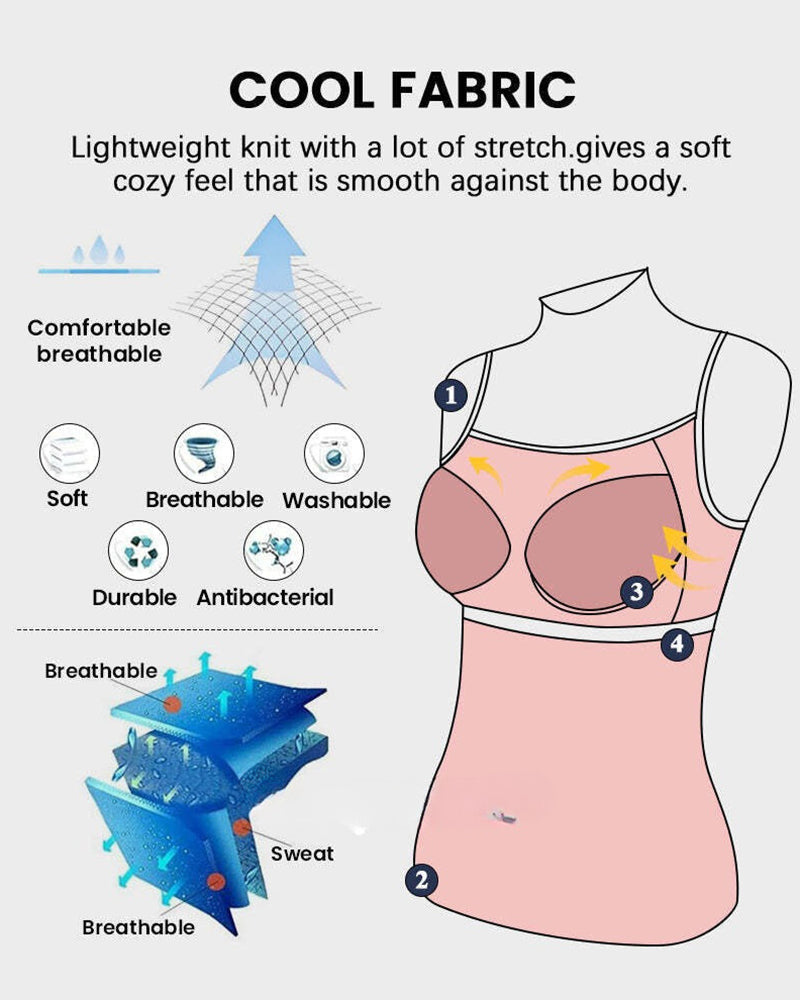 Missklara Cooling Cami met Ingebouwde BH