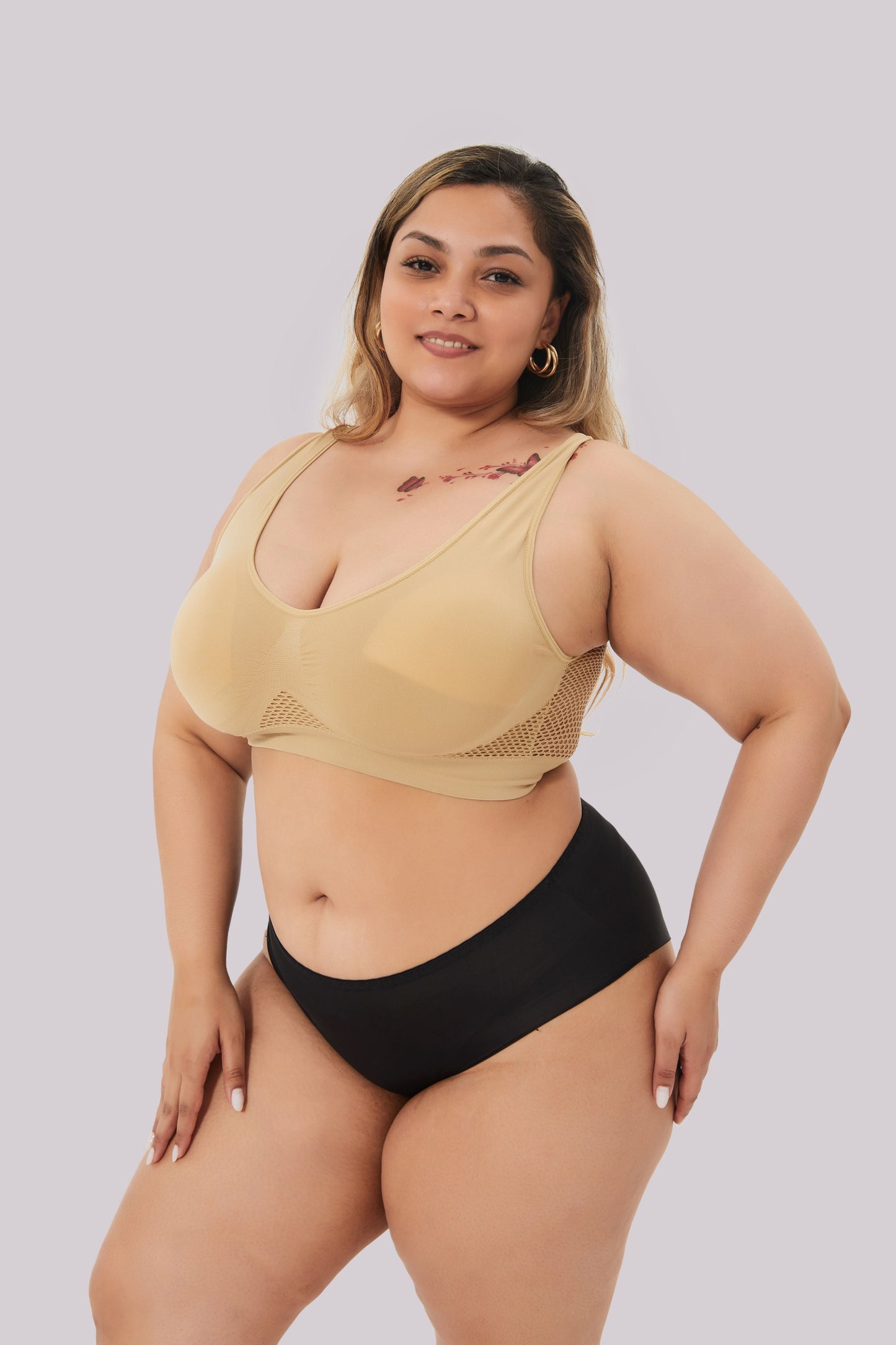 MissKlara PowerFit - Breathable push-up bra for sports