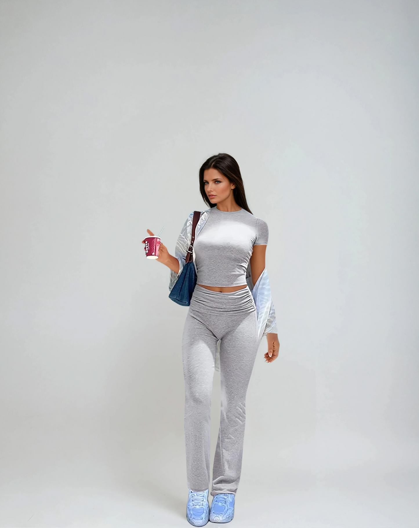 Missklara Lounge Set met Flared Broek