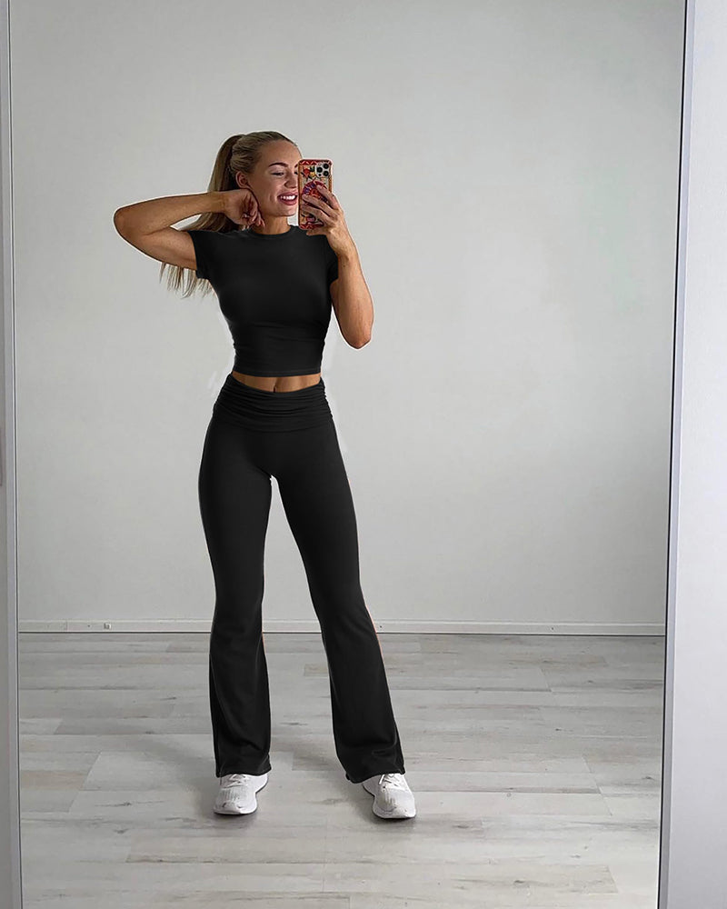 Missklara Lounge Set met Flared Broek