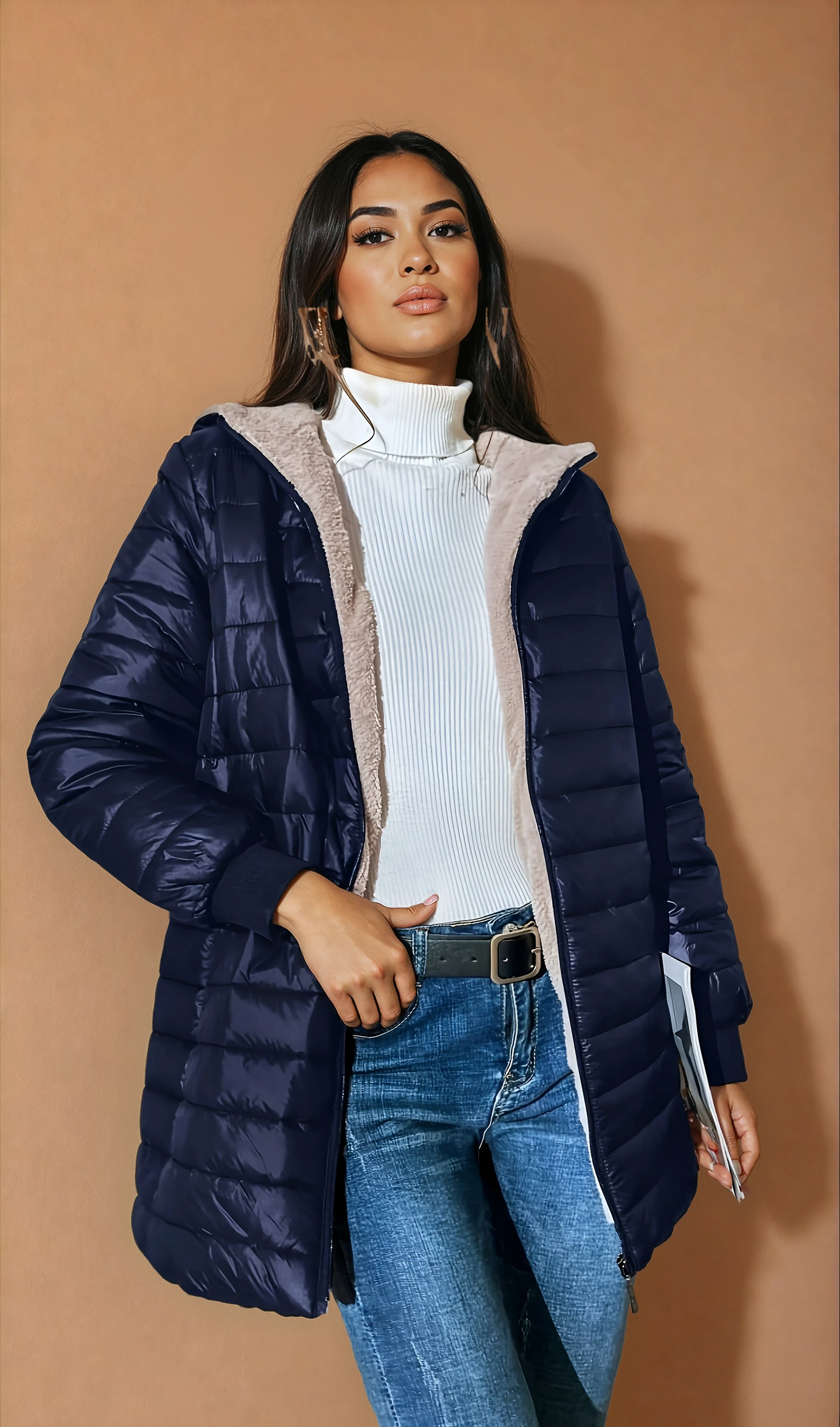 Missklara Kuschelige Winterjacke