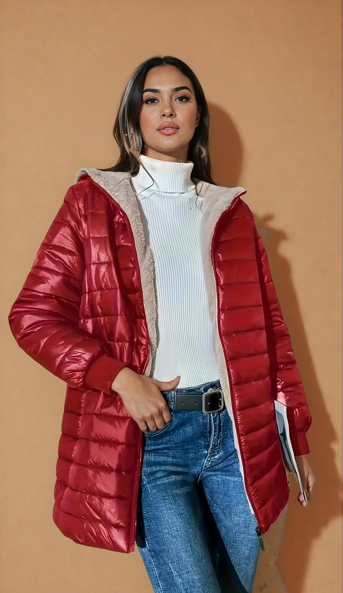 Missklara Kuschelige Winterjacke