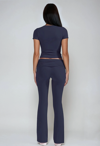 Missklara Lounge Set met Flared Broek