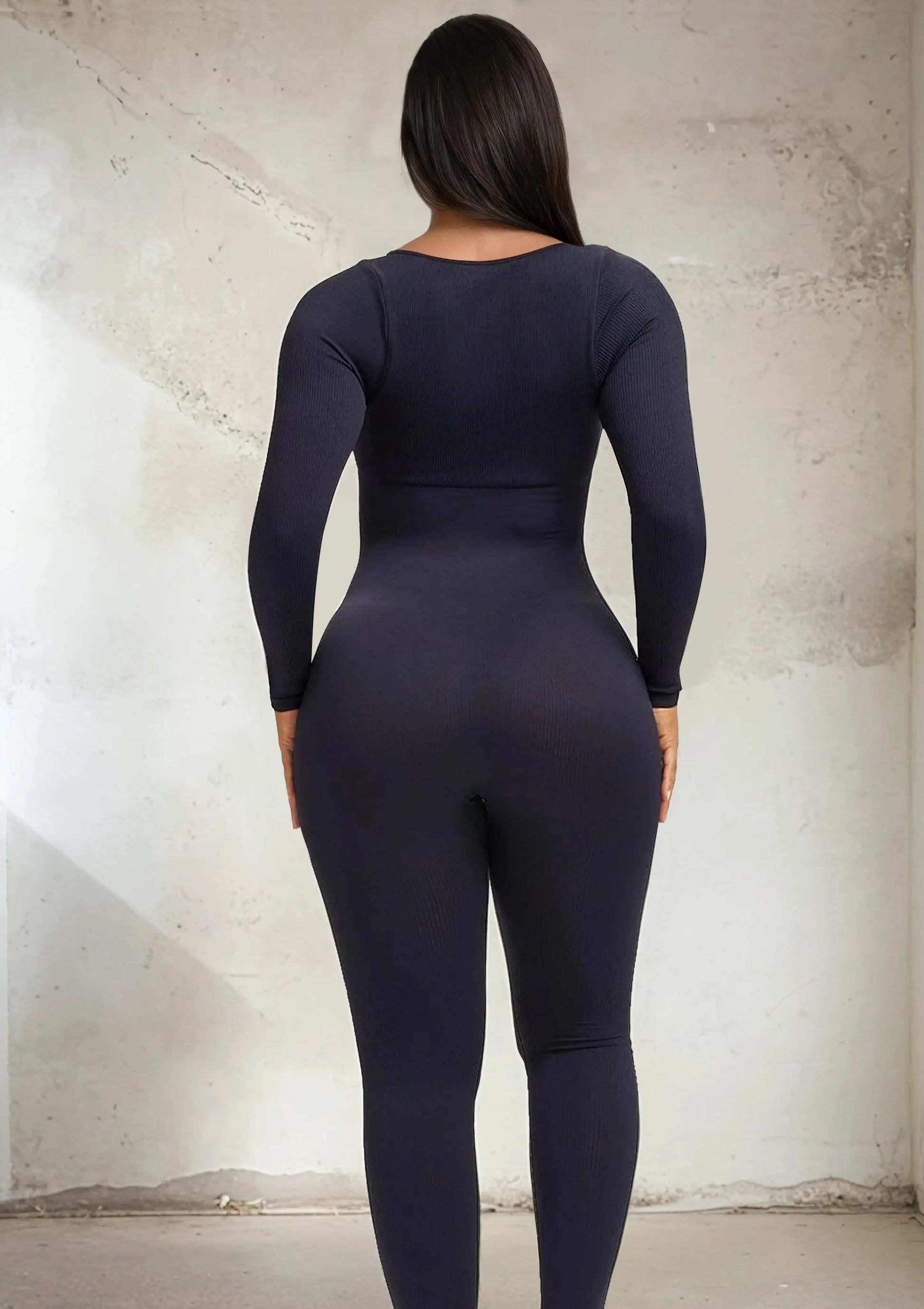 SnatchedKnit Longsleeve Jumpsuit