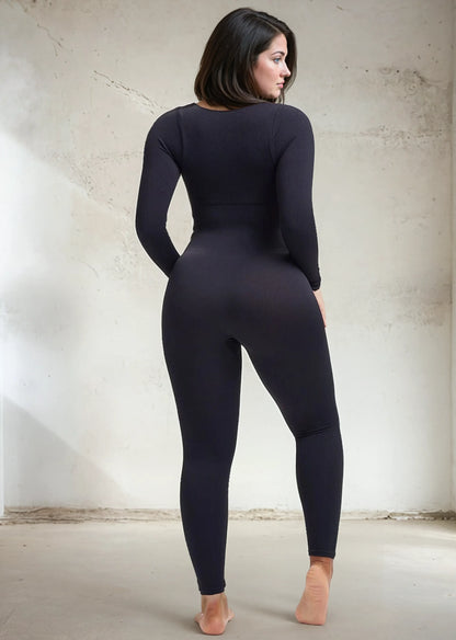 SnatchedKnit Longsleeve Jumpsuit