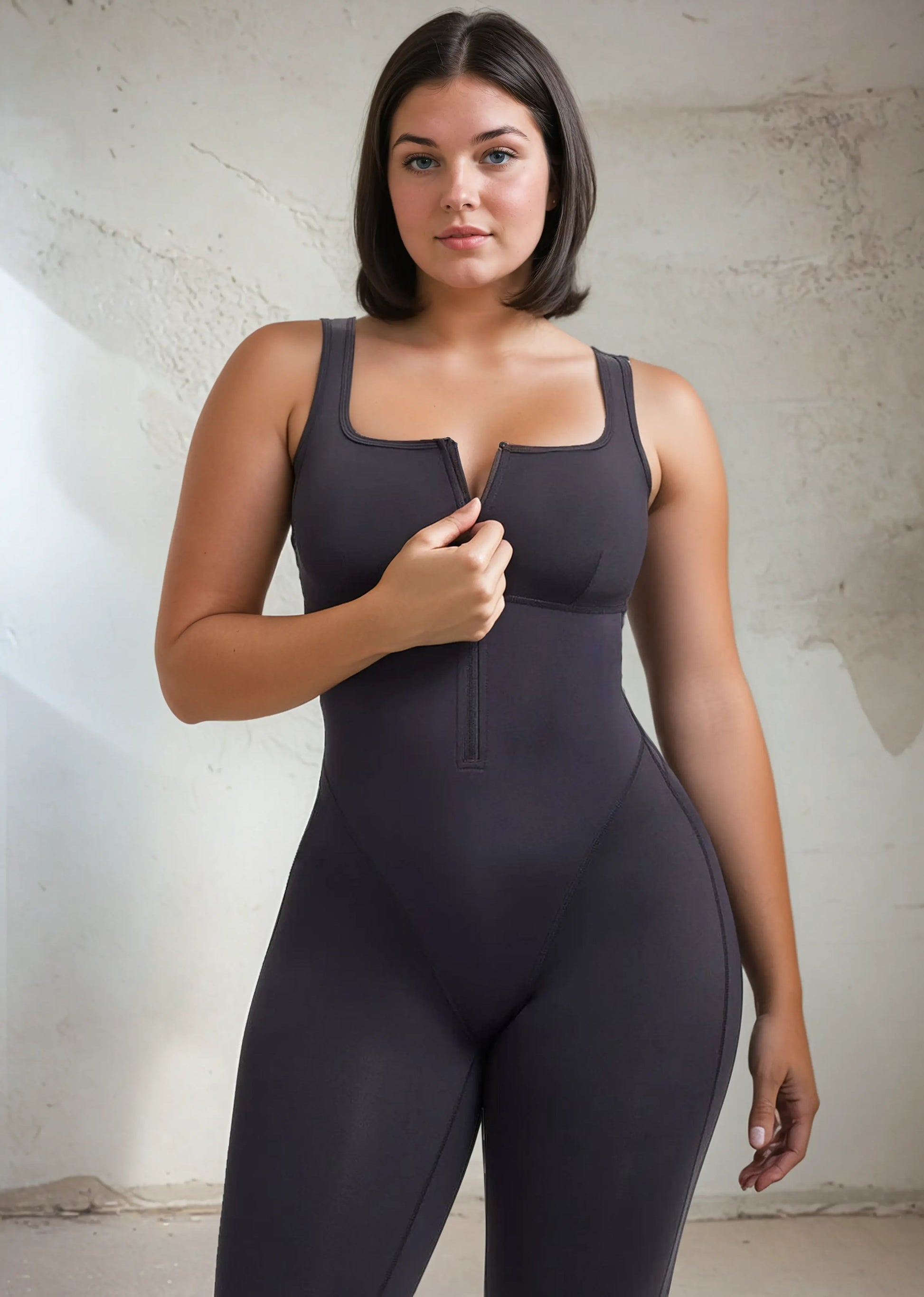 SaunaSculpt Compression Jumpsuit