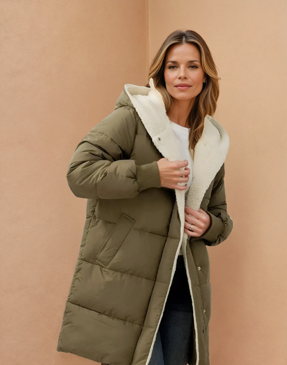 Missklara Damen-Winterjacke mit Fleecefutter