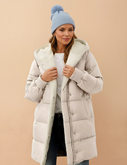 Missklara Damen-Winterjacke mit Fleecefutter