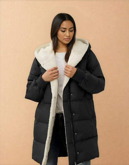 Missklara Damen-Winterjacke mit Fleecefutter